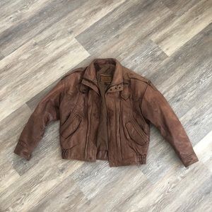 AB SPORT LEATHER JACKET